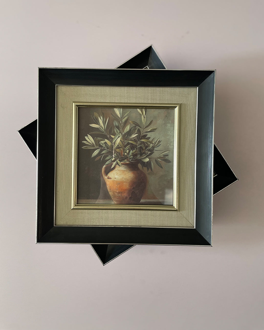 Angled detail showing texture and frame depth