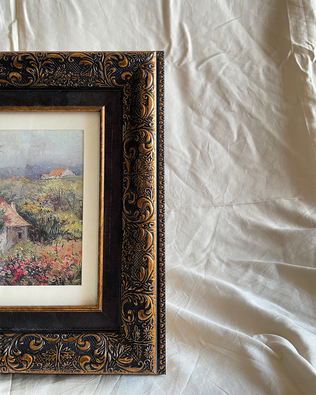 Rust Gold Vintage Frame