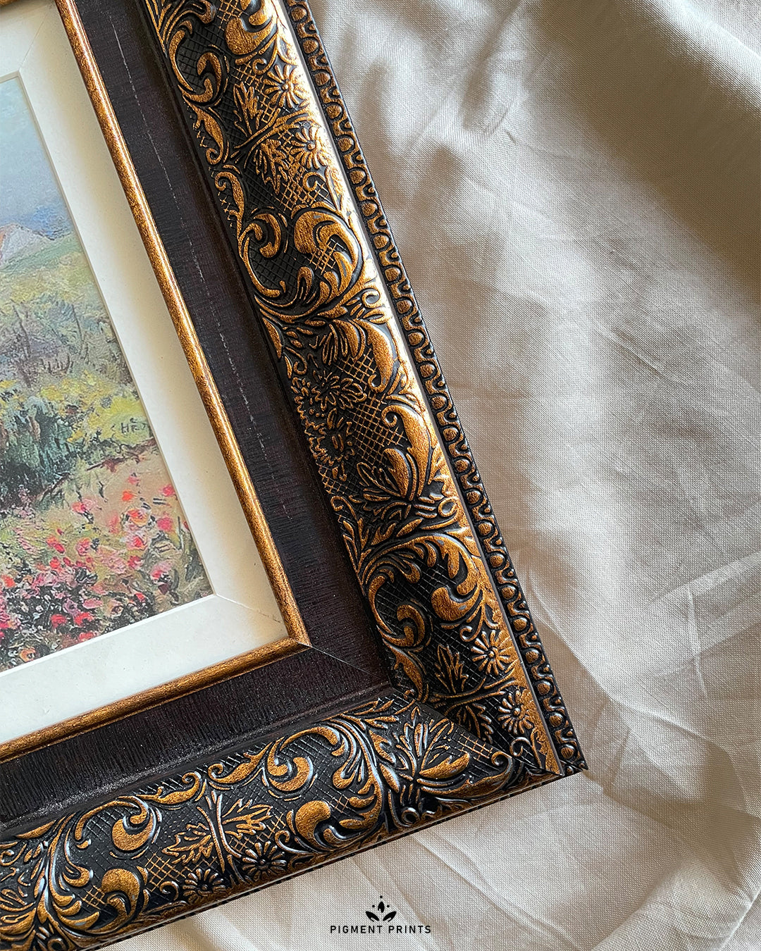 Rust Gold Vintage Frame