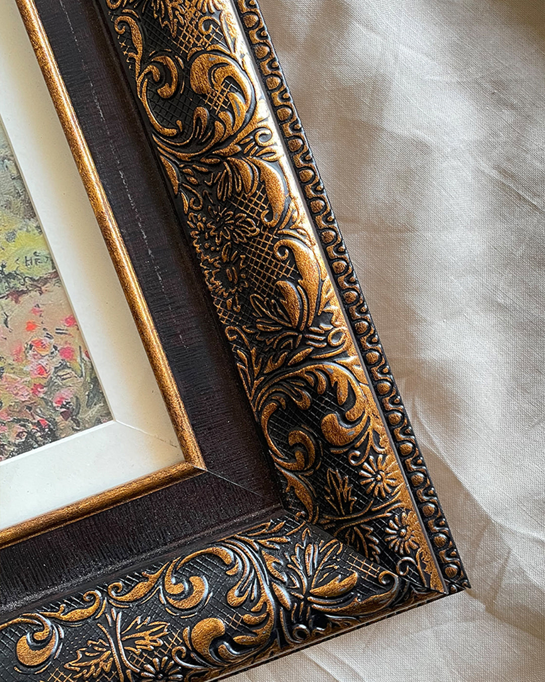 Rust Gold Vintage Frame